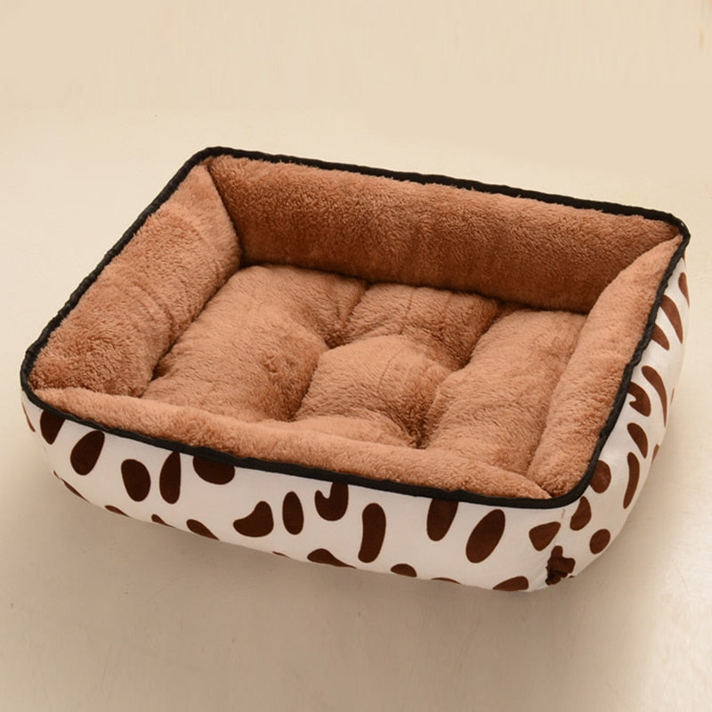 Neepet 70cm Dog Bed Soft Cotton Cat Cushion Winter Basket Warm Sofa