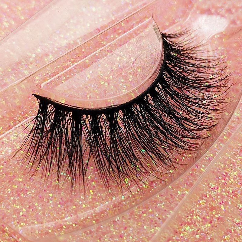 3D Mink False Eyelashes Handmade Natural Thick False Eyelashes 9-14 MM 31A