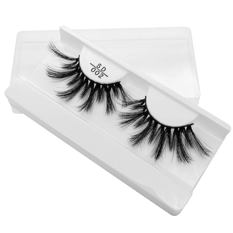 3D Mink False Eyelashes Handmade Natural Thick False Eyelashes 25 MM SD002