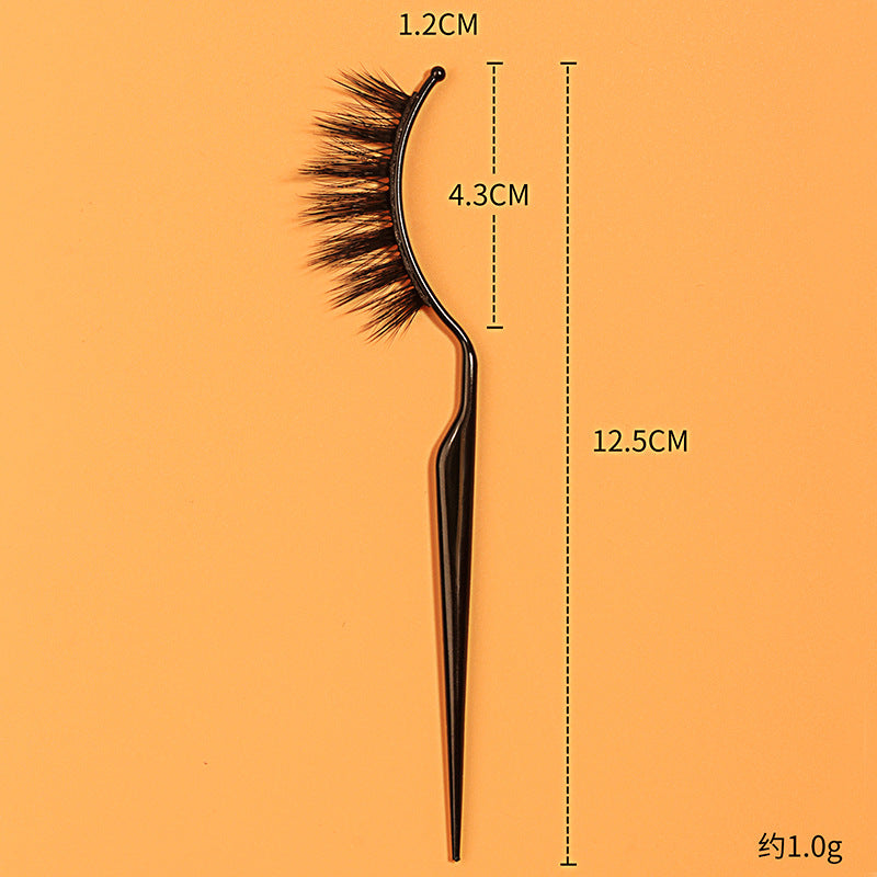 Segmented Grafting Thick Hot Melt 3D False Eyelashes 12-16mm 001