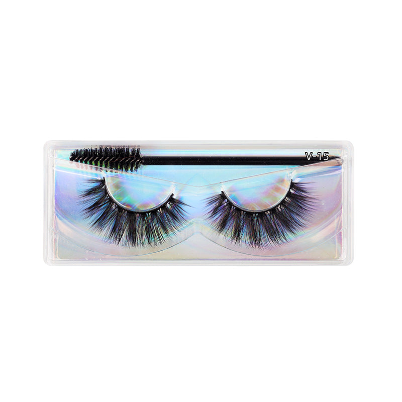 3D Reusable Waterproof False Eyelashes Mink Thick Mix False Eyelashes Kits