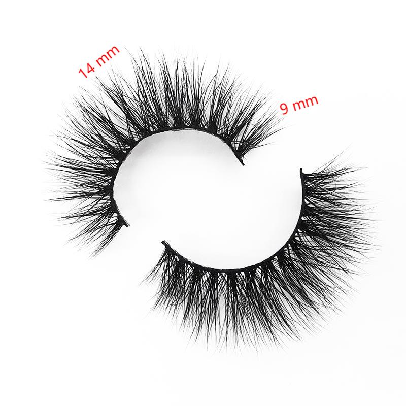 3D Mink False Eyelashes Handmade Natural Thick False Eyelashes 9-14 MM 31A