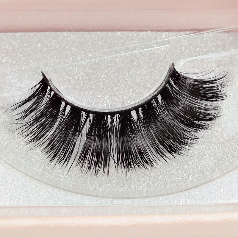 3D Mink False Eyelashes Handmade Thick False Eyelashes 13 MM #63