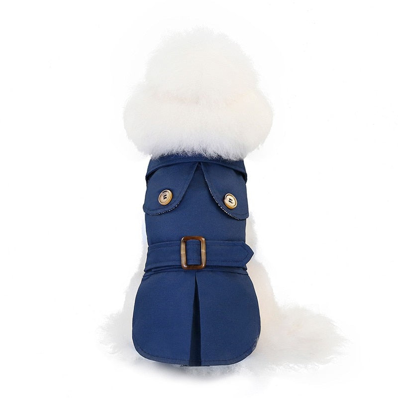 Neepet Dog Clothes Winter Thicken Jacket  Cat Coat British Style Puppy Hoodies