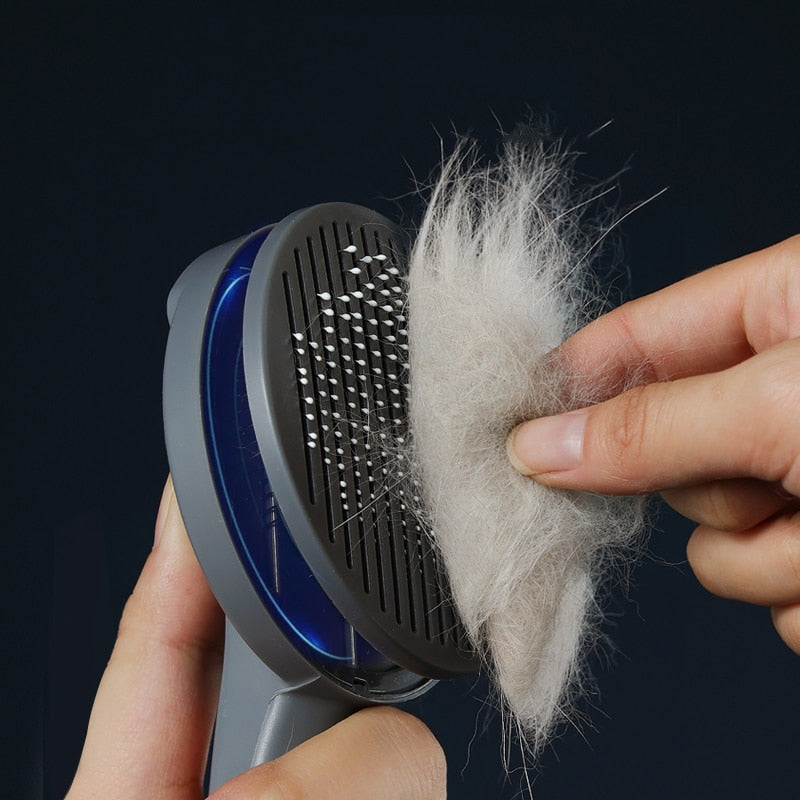 Neepet Cat Brush Dog Comb Hair Removes Head Massage Comb Pet Care