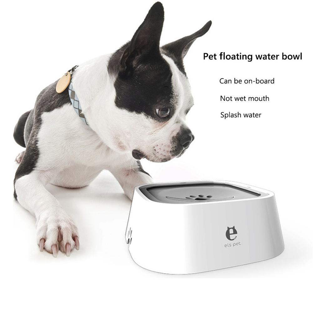 Neepet 1.5L Dog Drinking Bowl Non-Wetting Mouth Cat Water Dispenser