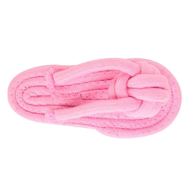 Neepet Dog Toy Cotton Rope Knot Bite Molar Interaction Toy