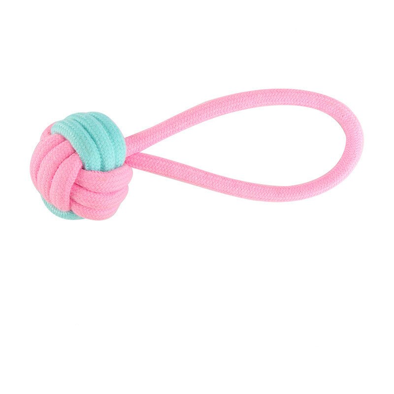 Neepet Dog Toy Cotton Rope Knot Bite Molar Interaction Toy