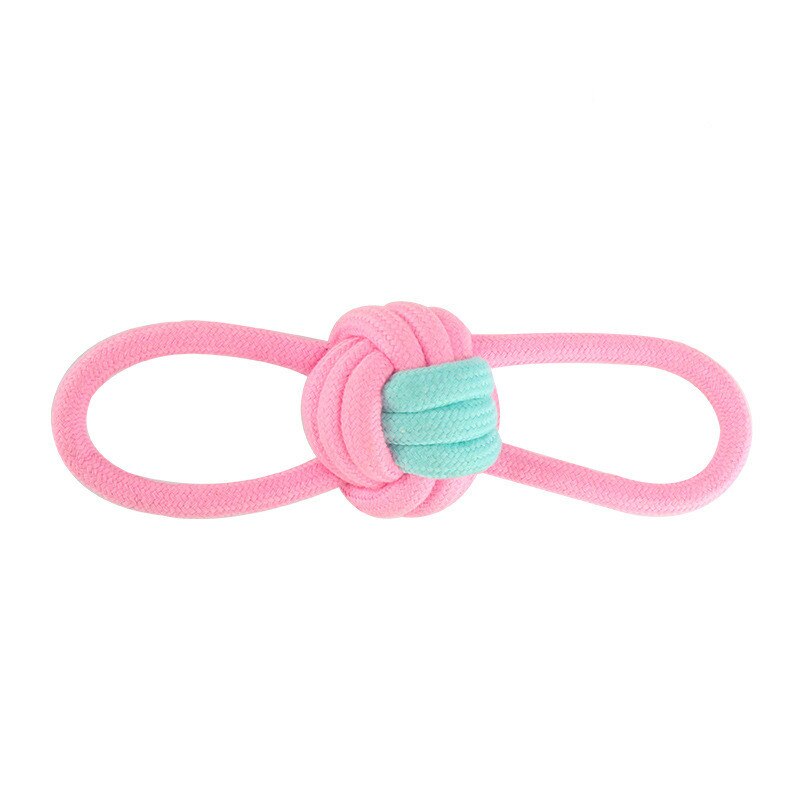 Neepet Dog Toy Cotton Rope Knot Bite Molar Interaction Toy