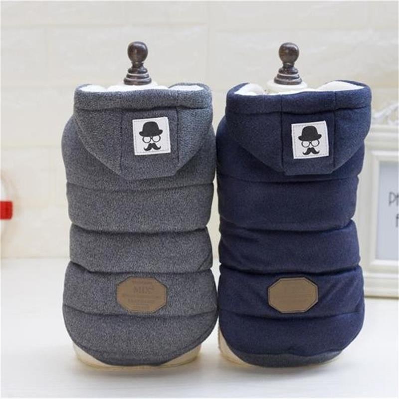 Neepet Dog Clothes Cotton Winter Thicken Jacket Puppy Coat Kitten Hoodies