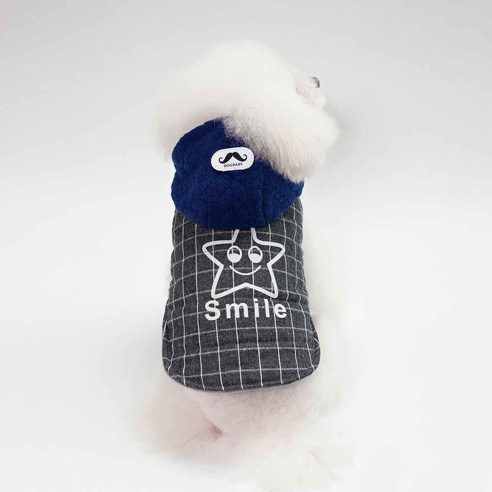 Neepet Dog Clothes Cotton Winter Thicken Jacket Puppy Coat Kitten Hoodies