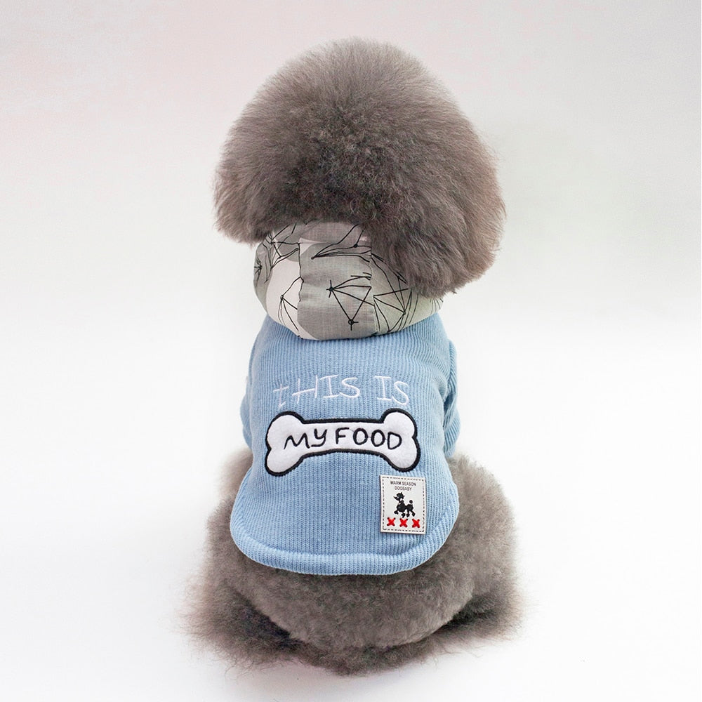 Neepet Dog Clothes Cotton Winter Thicken Jacket Puppy Coat Kitten Hoodies