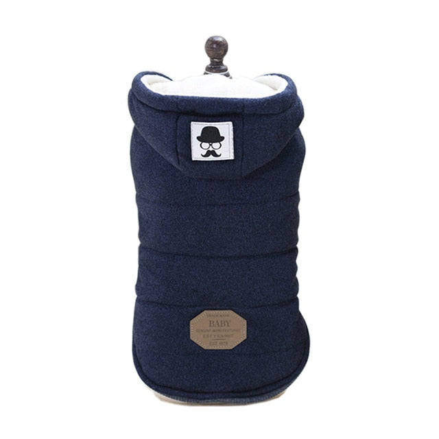 Neepet Dog Clothes Cotton Winter Thicken Jacket Puppy Coat Kitten Hoodies