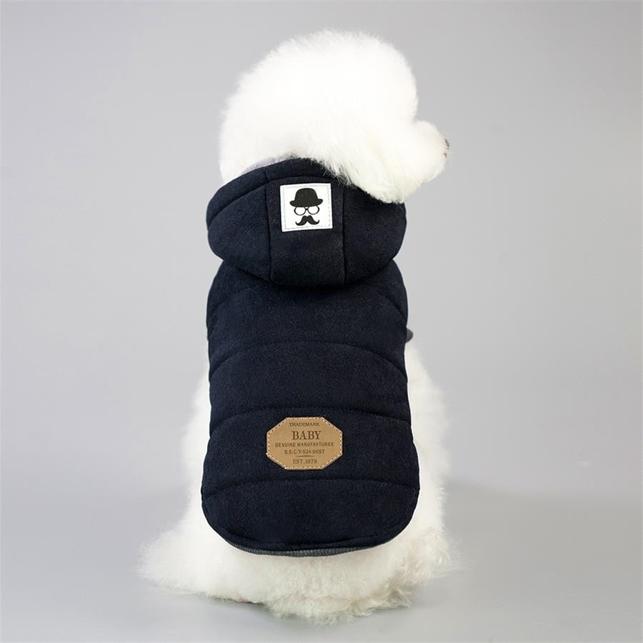 Neepet Dog Clothes Cotton Winter Thicken Jacket Puppy Coat Kitten Hoodies