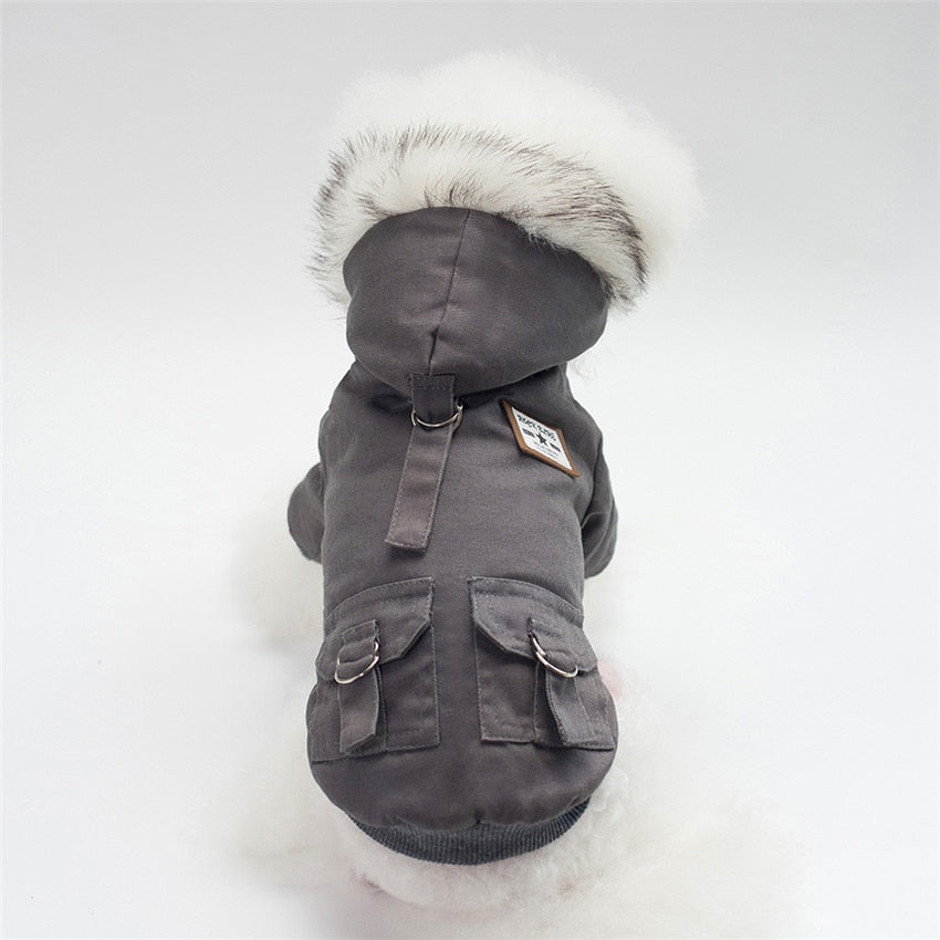 Neepet Dog Clothes Cotton Winter Thicken Jacket Puppy Coat Kitten Hoodies