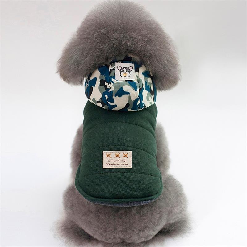 Neepet Dog Clothes Cotton Winter Thicken Jacket Puppy Coat Kitten Hoodies