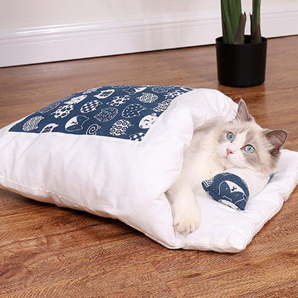 Neepet Hond Cat Bed Mat Winter Warm Bed Puppy Kennel Nest