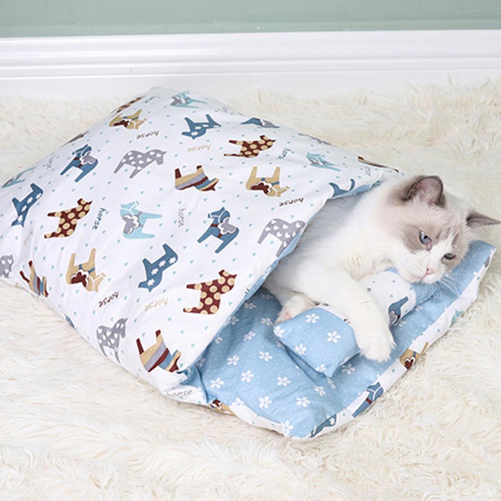 Neepet Hond Cat Bed Mat Winter Warm Bed Puppy Kennel Nest