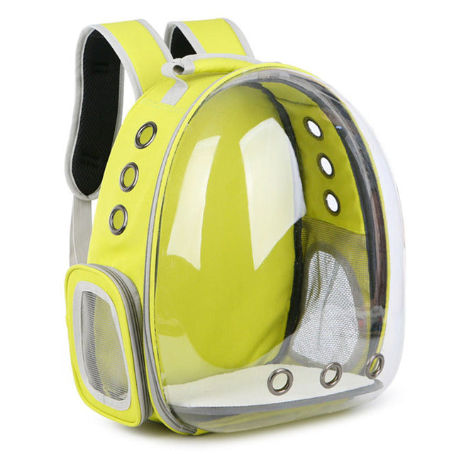 NEEPET Space Capsule Pet Carrier Outdoor Cat Hiking Backpack Breathable