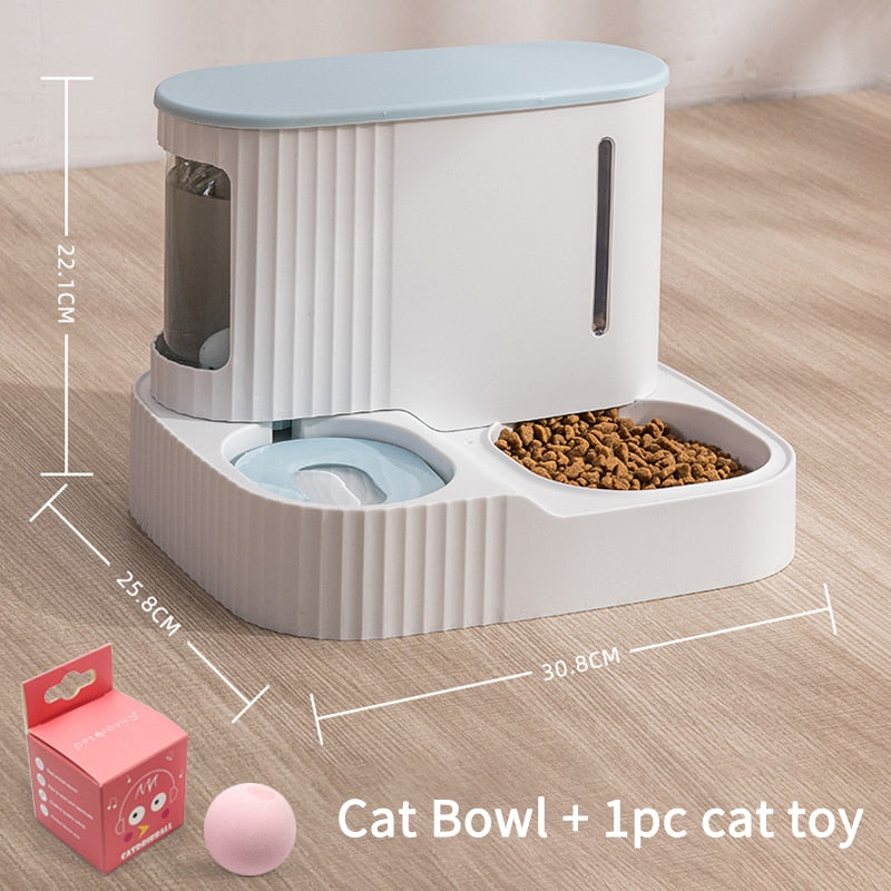 Neepet 3L Dog Automatic Feeder with Food Storage Cat Water bowl