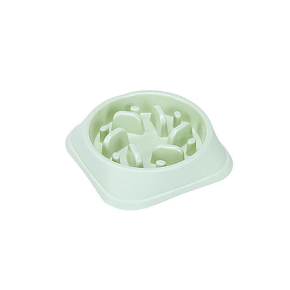 Neepet Dog Bowl Slow Feeder Cat Eating Dish Anti-gulping Food Plate