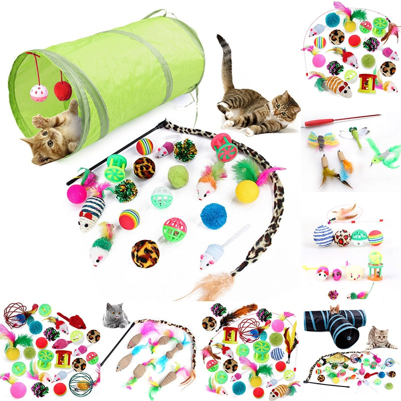 Neepet Cat Toys Mouse Shape Balls Shapes Kitten Love Cat Channel Funny Puppy Toy