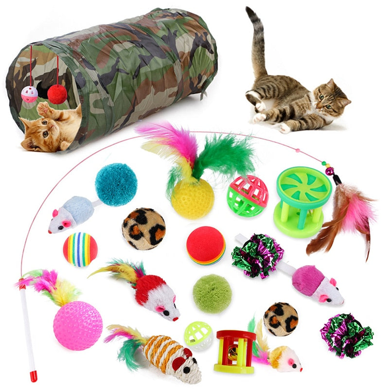 Neepet Cat Toys Mouse Shape Balls Shapes Kitten Love Cat Channel Funny Puppy Toy