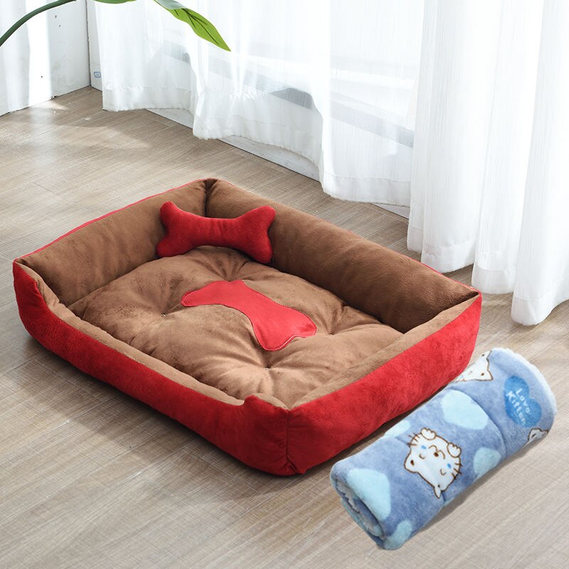 Neepet Pet Sofa Removable Sleeping bed Soft Doggie Cushion