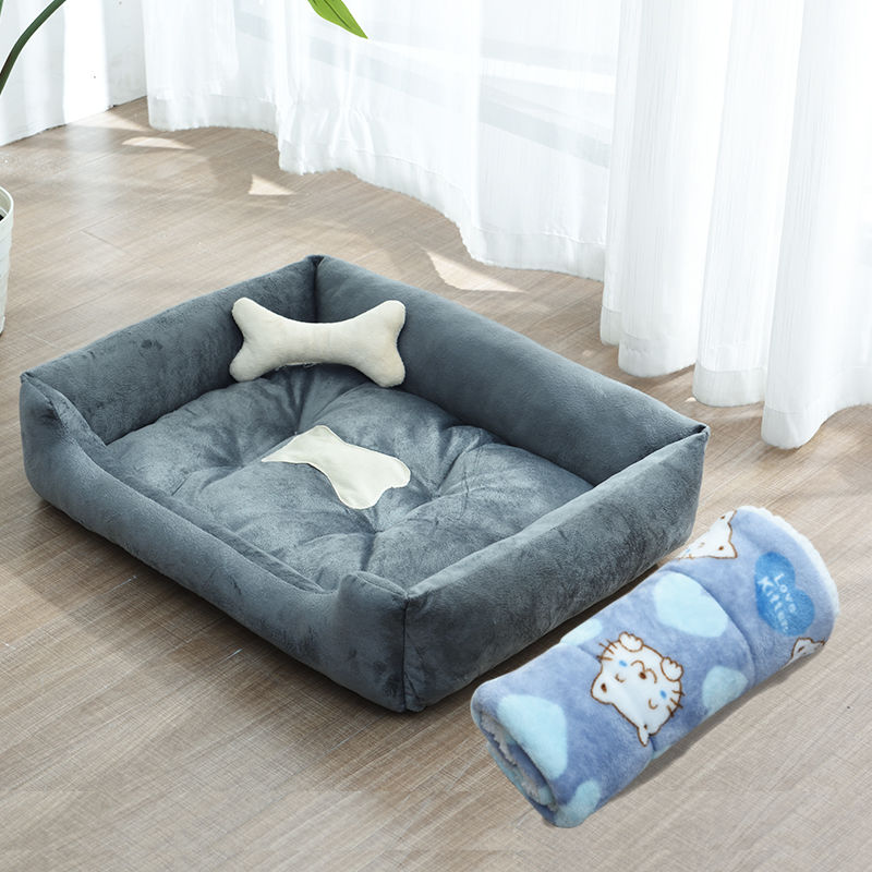 Neepet Pet Sofa Removable Sleeping bed Soft Doggie Cushion