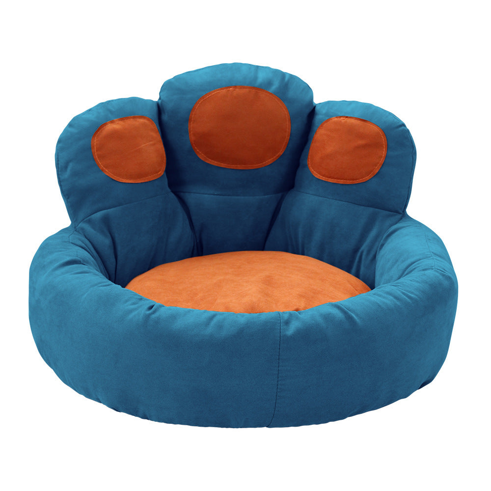 NEEPET  Suede Dog Sofa Bear's Paw Cusion for Cat Sleeping